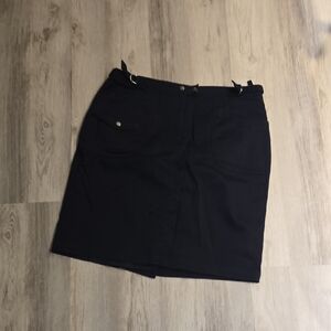 Elegant Black Mini Skirt for Women